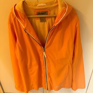 NWOT light orange Momentum spring jacket.